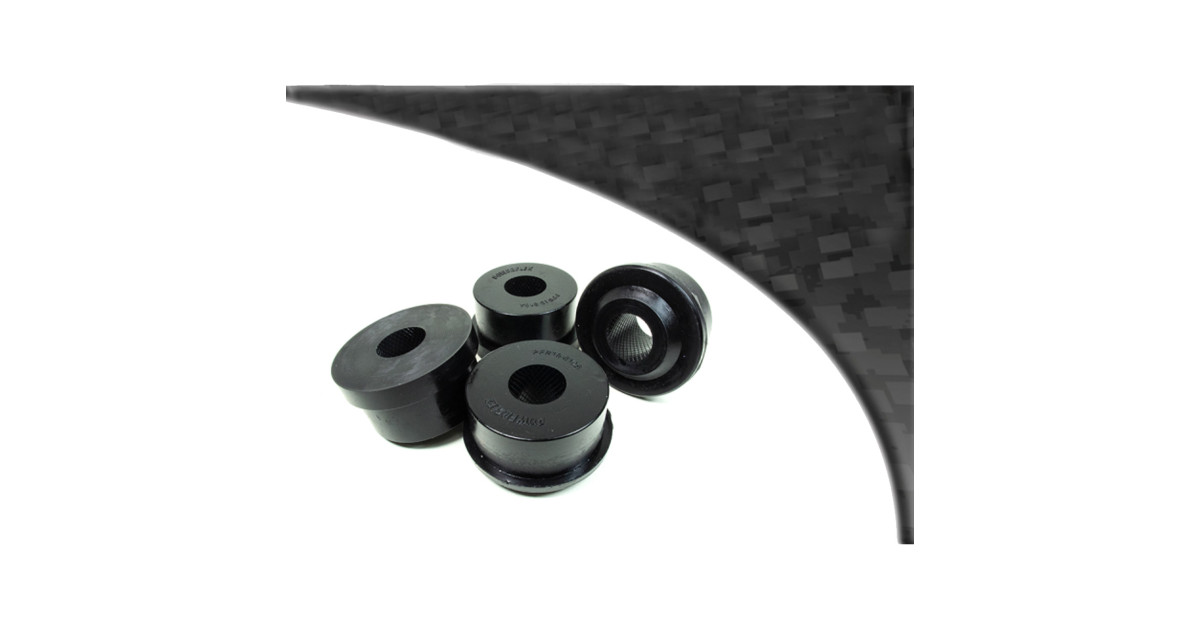 Powerflex Black Series rear beam bush Fiat 500 US models including Abarth (2007 on) (2 parts)