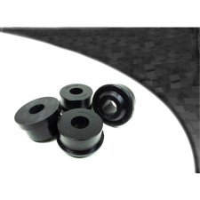 Silent bloc Powerflex Black Series achterste anti-roll bar bus Fiat 500 US modellen inclusief Abarth (na 2007) (2 stuks) - PF-R16810-2N - PFR16-810BLK - 5055676565563