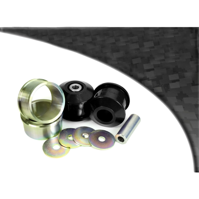 Silent Block Powerflex Black Series achterste driehoek voor Alfa Romeo MiTo (2008-2018) (2 stuks) - PF-F801702-2N - PFF80-1702BLK - 5055676566102