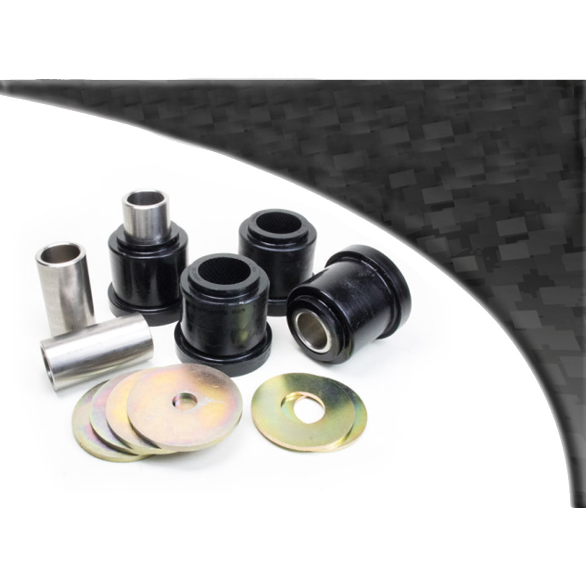 Powerflex Black Series rear lower control arm outer bush Porsche 928 (1978-1995) (4 parts) - PF-R57717-4N - PFR57-717BLK - 5055676542366