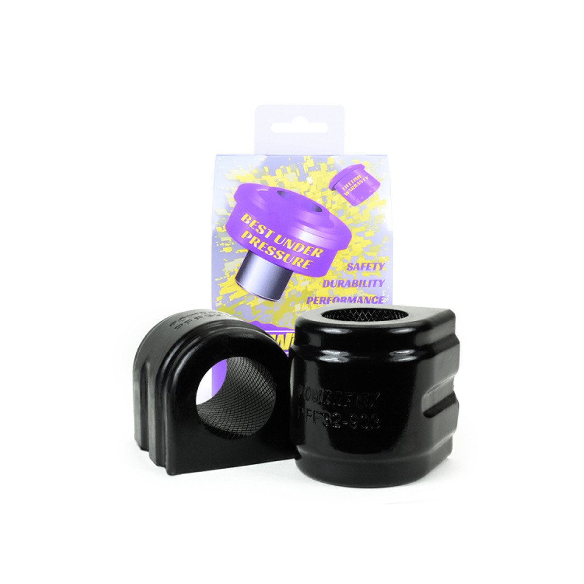 Boccola Powerflex Road Series barra anti-rollio anteriore Land Rover Discovery 5 L462 (dopo 2017) (2 pezzi) - PF-F32903-2 - PFF32-903 - 5055676566140