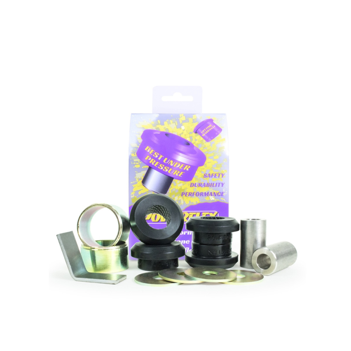 Silent bloc Powerflex Road Series extérieur rotule bras arrière Audi A3 / S3 MK4 8Y Quattro (après 2020) (2 pièces) - PF-R8581114-2 - PFR85-811-14 - 5055676564948