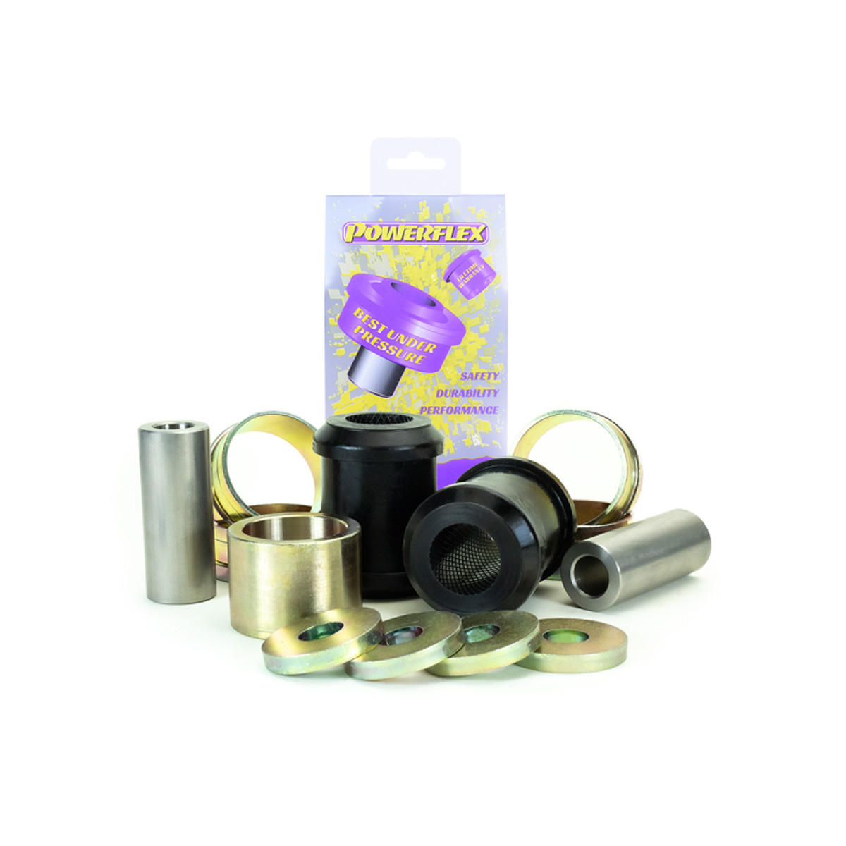 Silent bloc Powerflex Road Series binnenste arm Land Rover Defender L663 (na 2019) (2 stuks) - PF-F32902-2 - PFF32-902 - 5055676557490