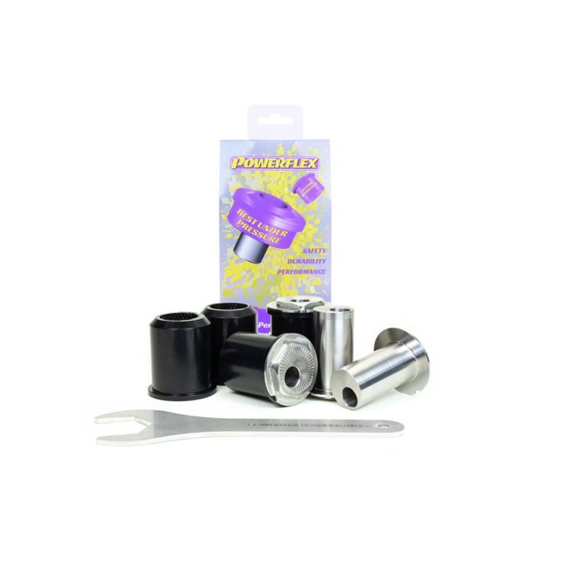 Silent bloc Powerflex Road Series voorste bovenarm verstelbaar camber Fiat 124 Spider inc. Abarth (2016 -) (4 stuks) - PF-F36604G-4 - PFF36-604G - 5055676565914