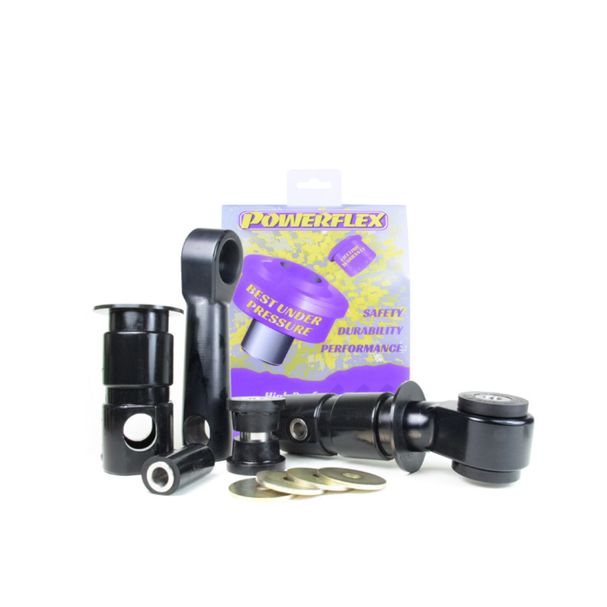 Silent bloc Powerflex Road Series achterbrug Porsche 928 (1978-1995) (2 stuks) - PF-R57715-2 - PFR57-715 - 5055676564375