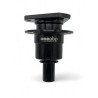 Moyeu de volant quick release soudable OBP cannelé 3 trous - Noir