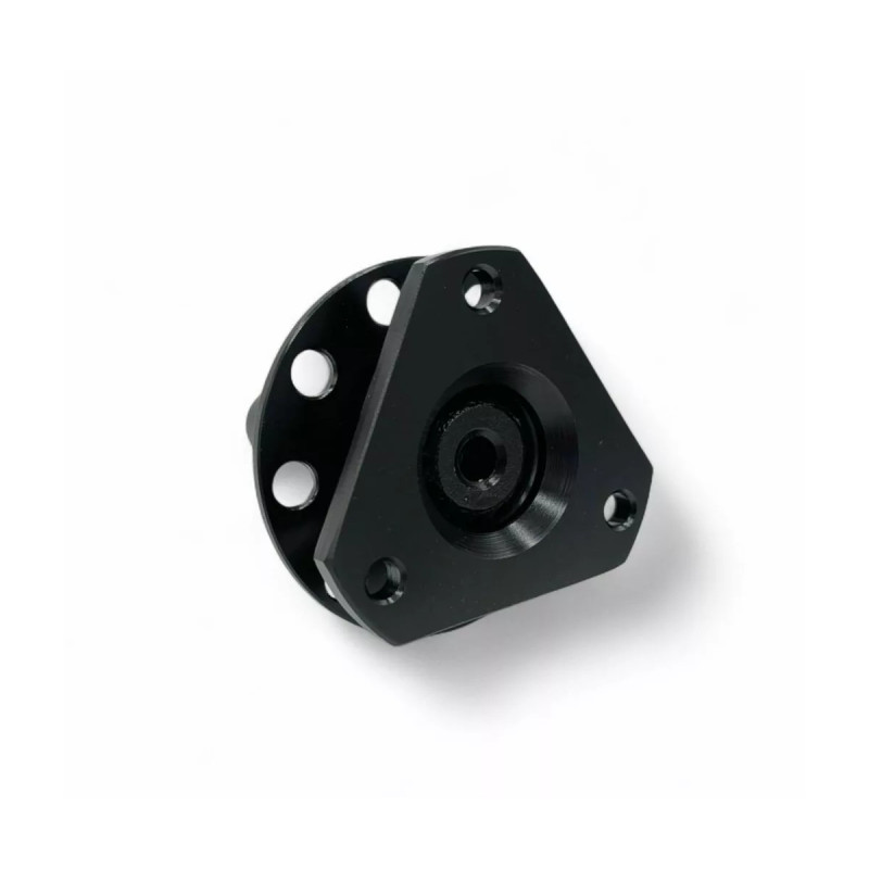 OBP weldable quick release flywheel hub, grooved, 3 holes - Black - OBP-QRSW-8 - OBP-QRSW-8 - 3666618612973