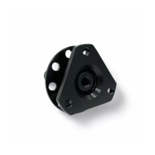 Moyeu de volant quick release soudable OBP cannelé 3 trous - Noir