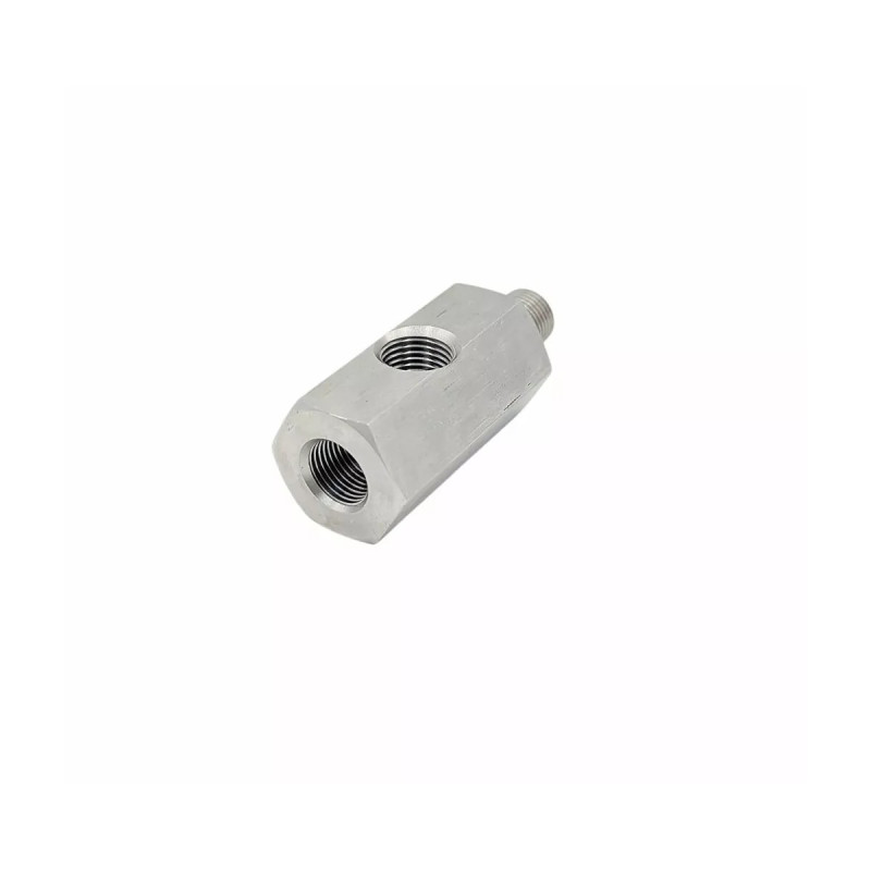 Roestvrijstalen oliedrukadapter OBP 1/8NPT mannelijk/vrouwelijk - OBP-OPA.18N - OBP-OPA-1