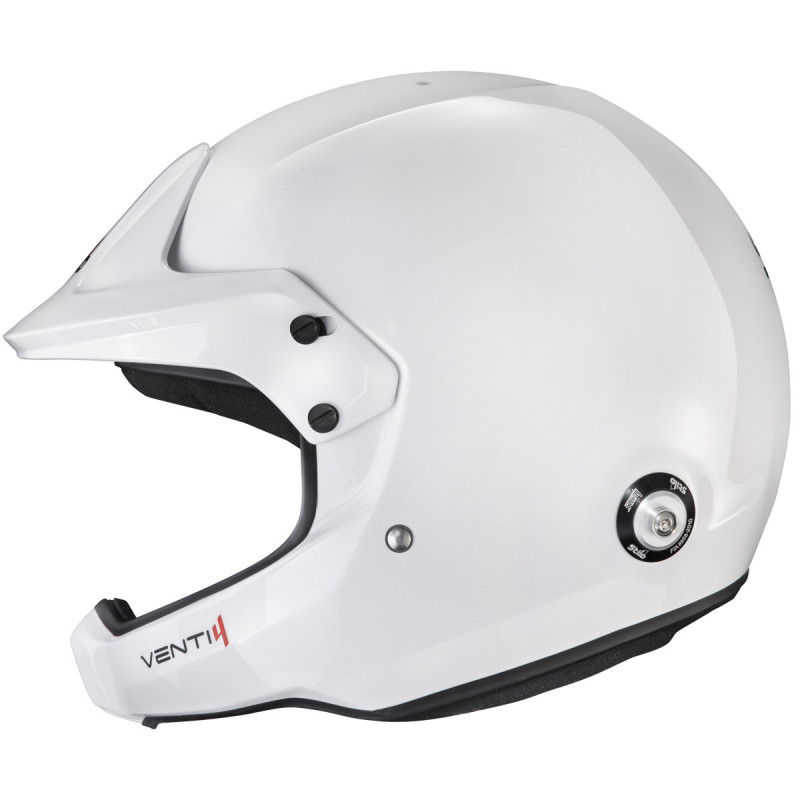 Stilo Venti4 WRC Rally Helm wit - Snell SA2025 FIA 8859-2024 - STI-AA0224BG2XC.61 - AA0224BG2X610101