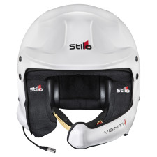 Casco STILO Venti4 WRC Turismo bianco/nero - Snell SA2025 FIA 8859-24 Hans FIA8858-10