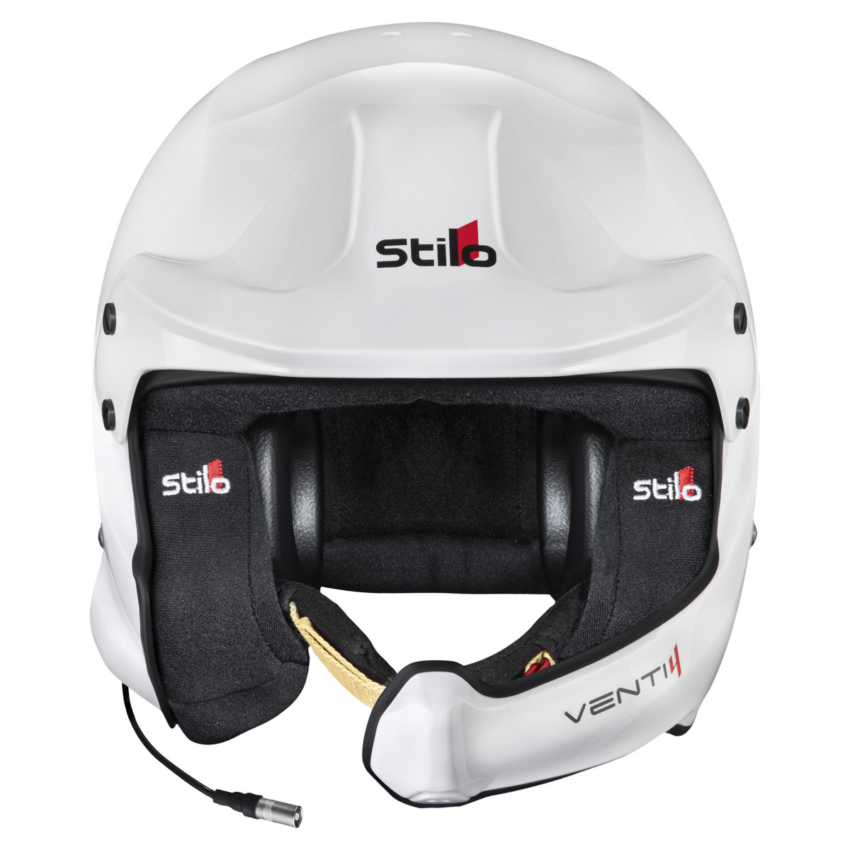 Helm STILO Venti4 WRC Turismo wit/zwart - Snell SA2025 FIA 8859-24 Hans FIA8858-10 - STI-AA0224CG2XC.58 - AA0224CG2X580101