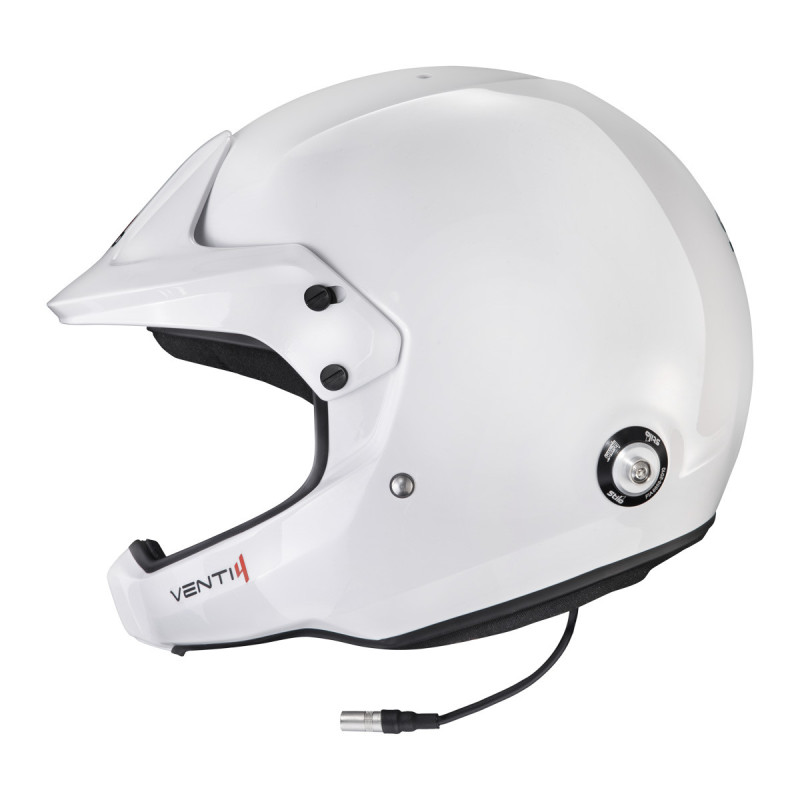 Helm STILO Venti4 WRC Turismo wit/zwart - Snell SA2025 FIA 8859-24 Hans FIA8858-10 - STI-AA0224CG2XC.58 - AA0224CG2X580101