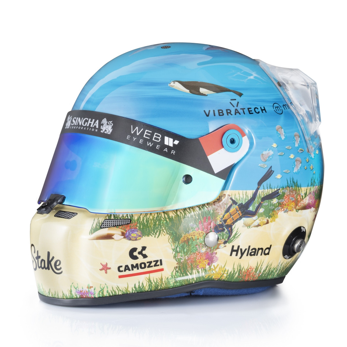 Minihelm STILO Valtteri BOTTAS 2024 - GP Monaco - STI-24-BOTTAS-MONACO - MH2413 - 3666618637617