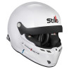 Casque Stilo ST6 R Composite Rally - Snell SA2025 FIA 8859-24 Blanc/Intérieur Noir