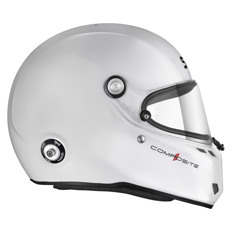 Casca Stilo ST6 FN Composite alb/negru - Snell SA2025 FIA 8859-24 hans FIA8858-10 - STI-AA0810AG2XC.59 - AA0810AG2X590101