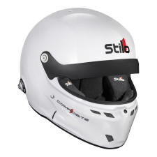 Casque Stilo ST6 GT Turismo Composite blanc/noir - Snell SA2025  FIA 8859-24 Hans FIA8858-10
