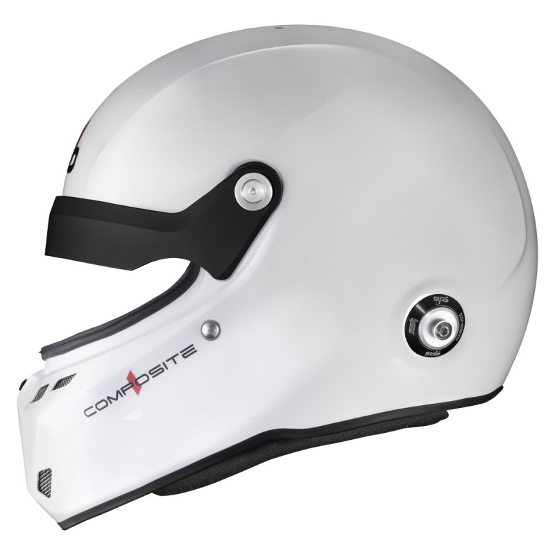 Casco Stilo ST6 GTN Composite bianco/nero - Snell SA2025 FIA 8859-24  Hans FIA8858-10 - STI-AA0812AG2XC.61 - AA0812AG2X610101