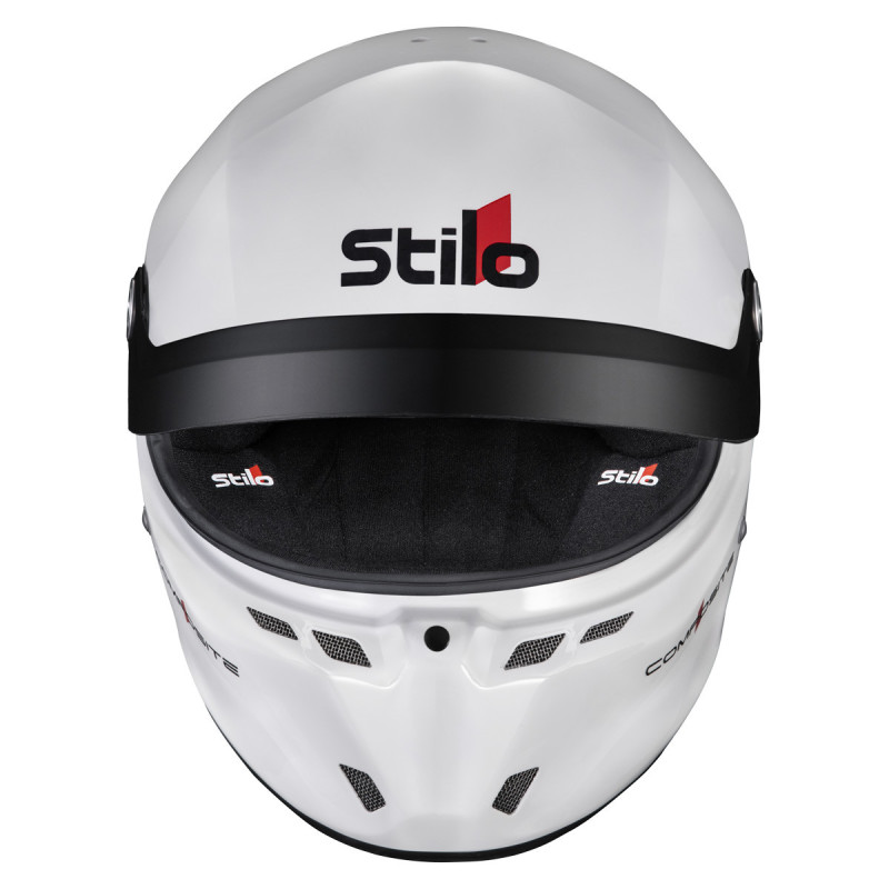Casco Stilo ST6 GTN Composite bianco/nero - Snell SA2025 FIA 8859-24  Hans FIA8858-10 - STI-AA0812AG2XC.61 - AA0812AG2X610101