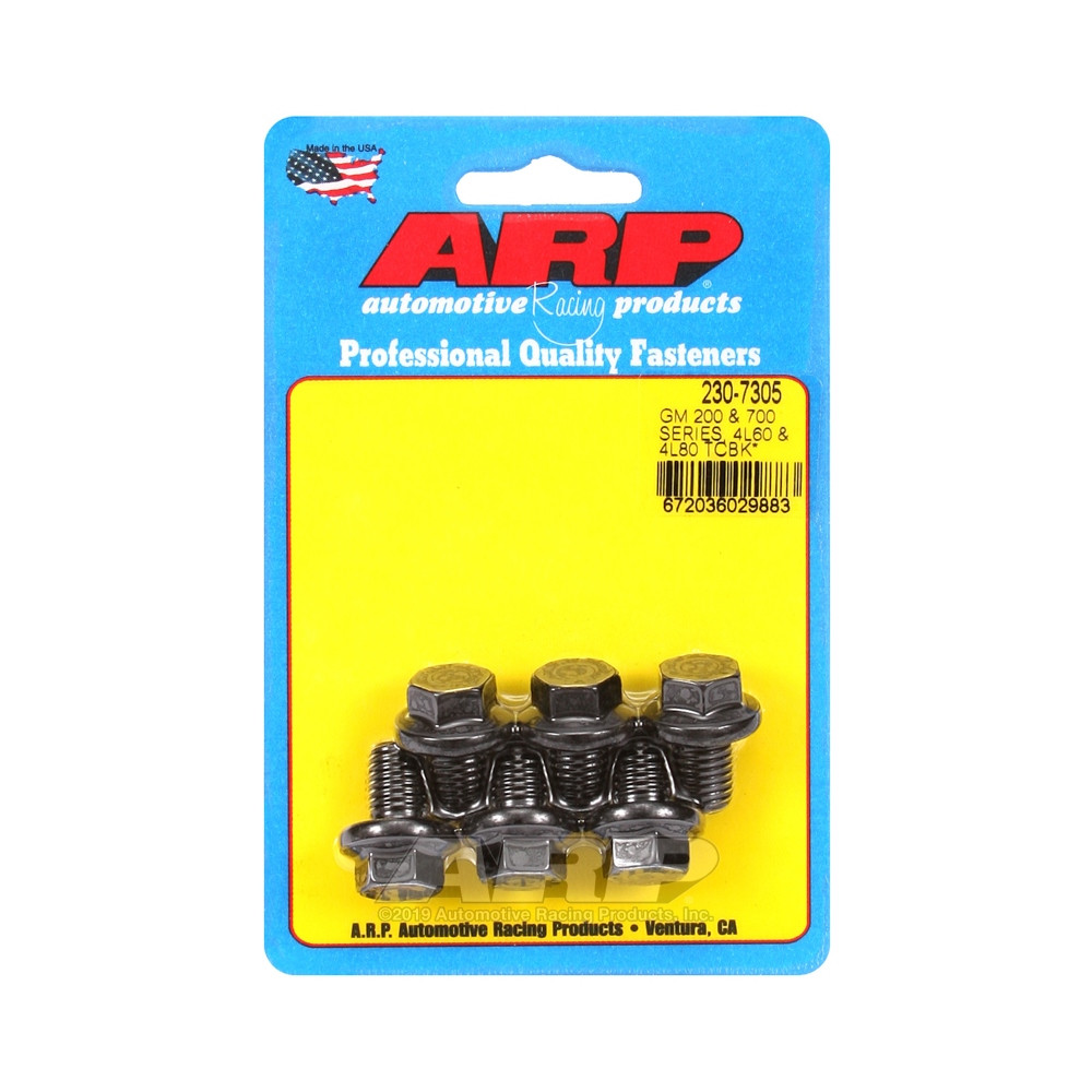 Kit 6 viti per convertitore di coppia ARP - M10x1,50 - Lunghezza sotto testa 14,98mm - 8740 - ARP-230-7305 - ARP-230-7305 - 3666618280240