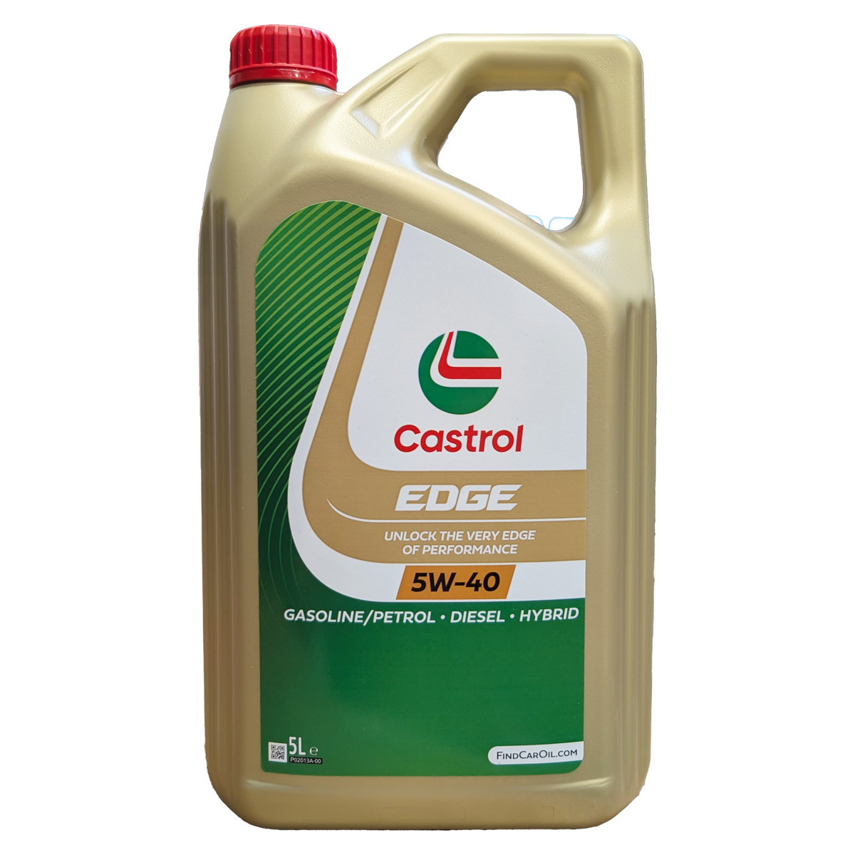 Castrol Edge FST 5W40 Engine Oil 5L - CAS-EDGE-5W40-5 - EDGE 5W40 5L - 4008177025280