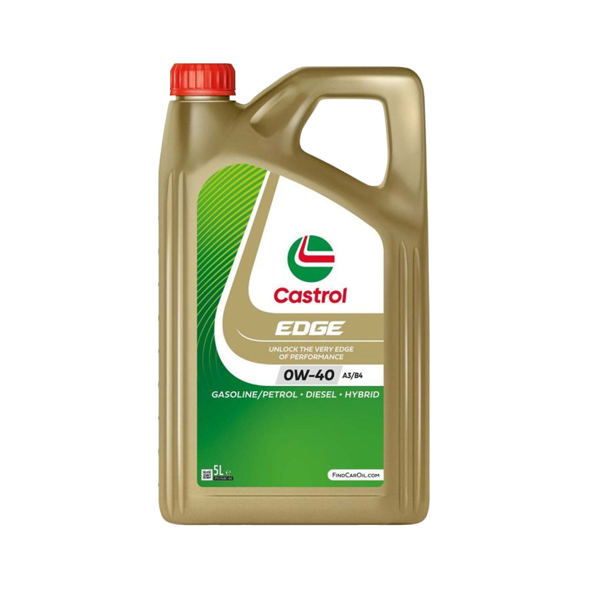 Castrol Edge Engine Oil FST 0W40 5L - CAS-EDGE-0W40-5 - EDGE 0W40 5L - 4008177077203