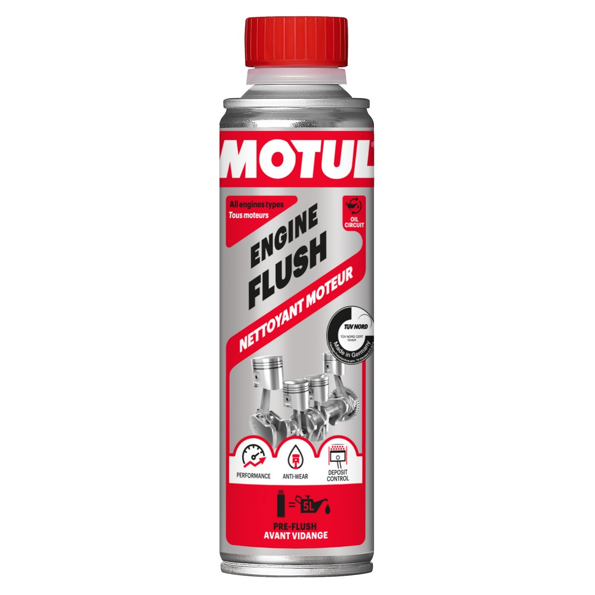Curățător pentru motor MOTUL Engine Flush 300 ml - MOT-ENG-FLUSH-300 - 114292 - 3666618664507