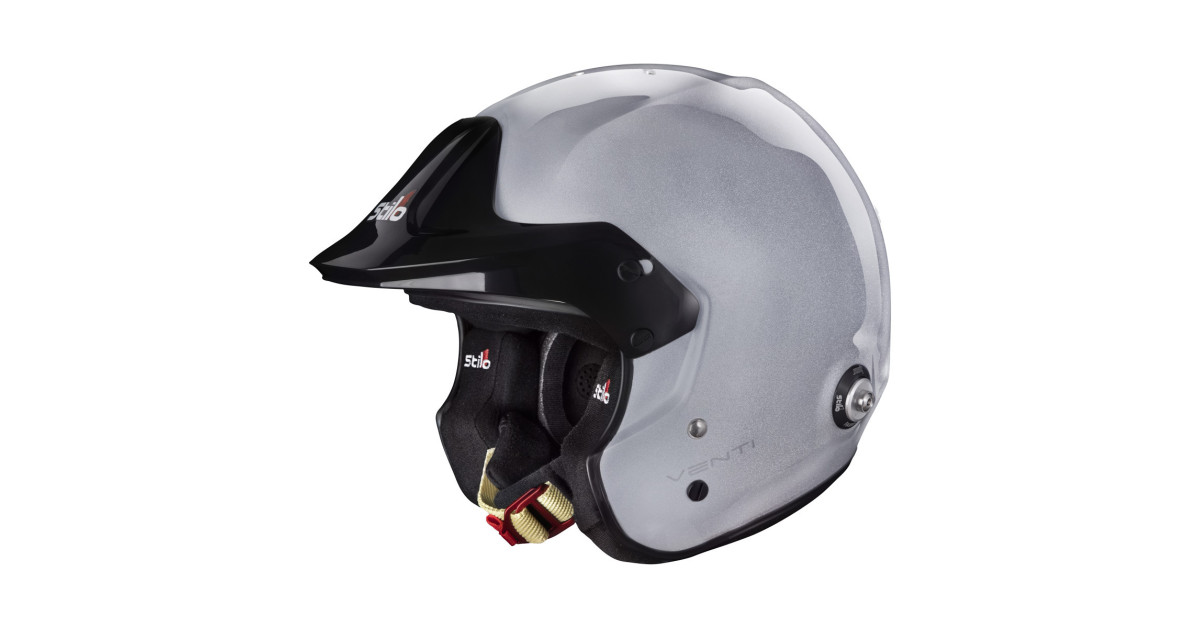 Casque Stilo Venti4 Trophy Jet Composite - Snell SA2025 FIA 8859-2024 Hans FIA8858-10