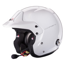 Casque Stilo Venti4 Trophy Jet Composite - Snell SA2025 FIA 8859-2024 Blanc/Intérieur Noir