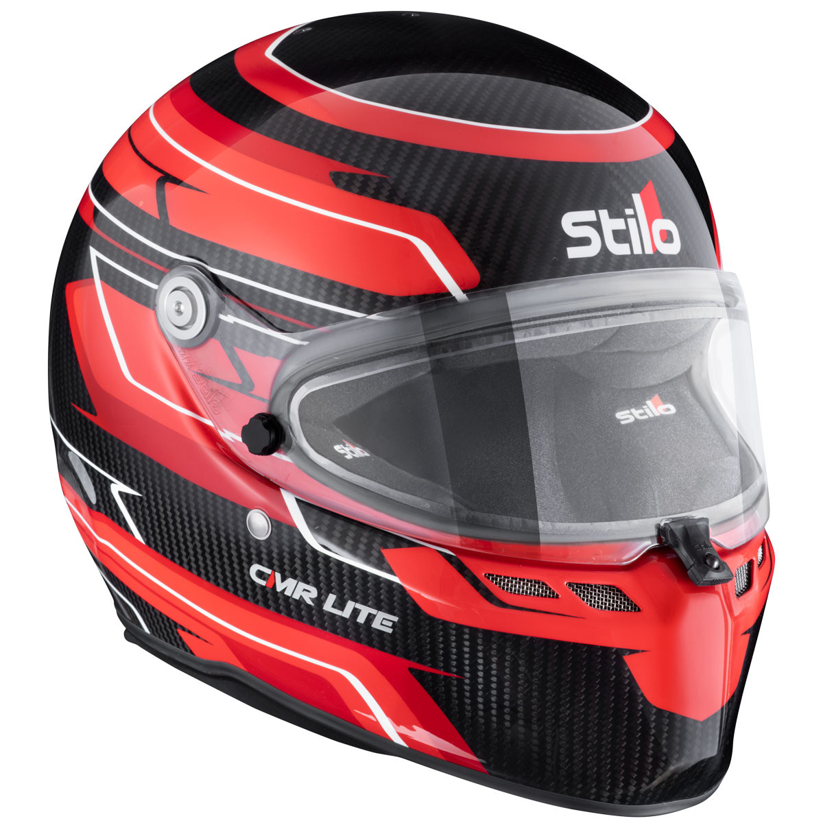 Karting helm Stilo ST6 CMR Carbon Lite Graphyc Snell CMR 2016 - STI-AA0821AH5P-G.R.59 - AA0821AH5P59DRED