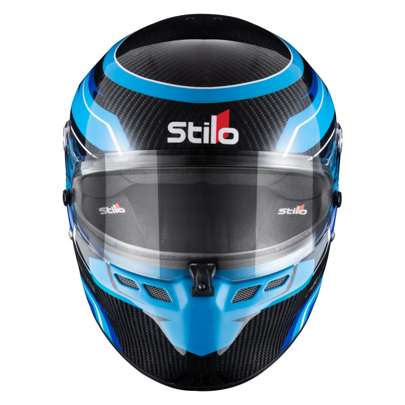 Cască de karting Stilo ST6 CMR Carbon Lite Graphyc, certificată Snell CMR 2016 - STI-AA0821AH5P-G.B.57 - AA0821AH5P57DBLU