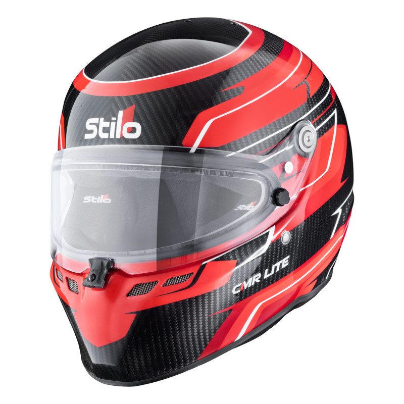 Stilo ST6 CMR Carbon Lite Graphyc Snell CMR 2016 karting helmet - STI-AA0821AH5P-G.R.59 - AA0821AH5P59DRED