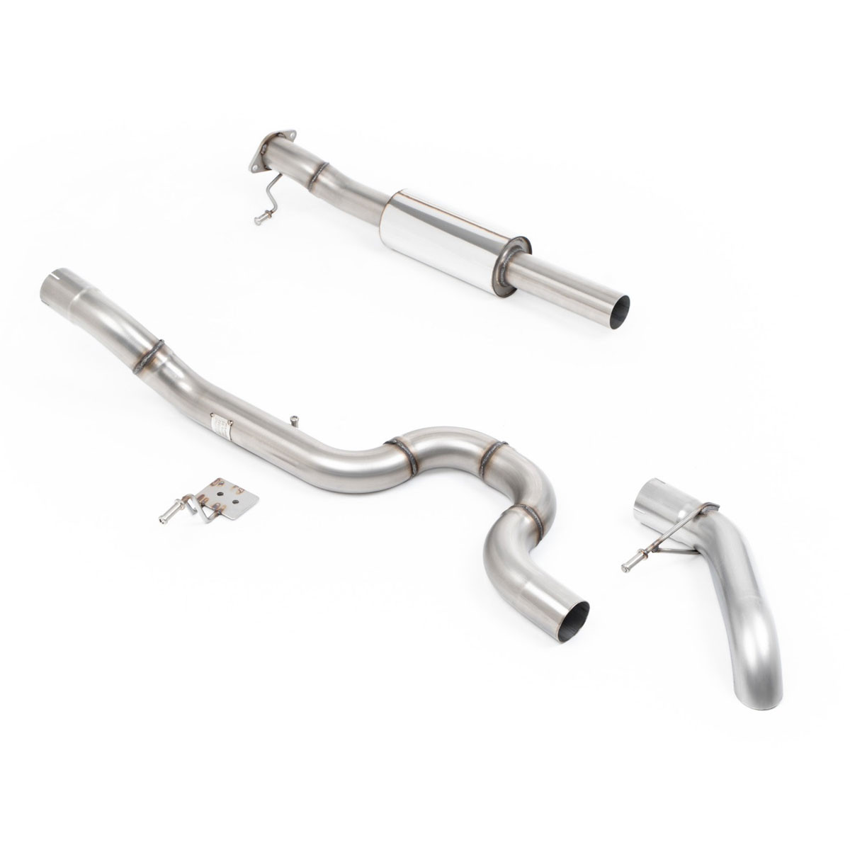 High clearance cat-back system, downturn tip, Ford Bronco 2.3-2.7 V6 Ecoboost 4-door - MLK-SSXFD463 - SSXFD463
