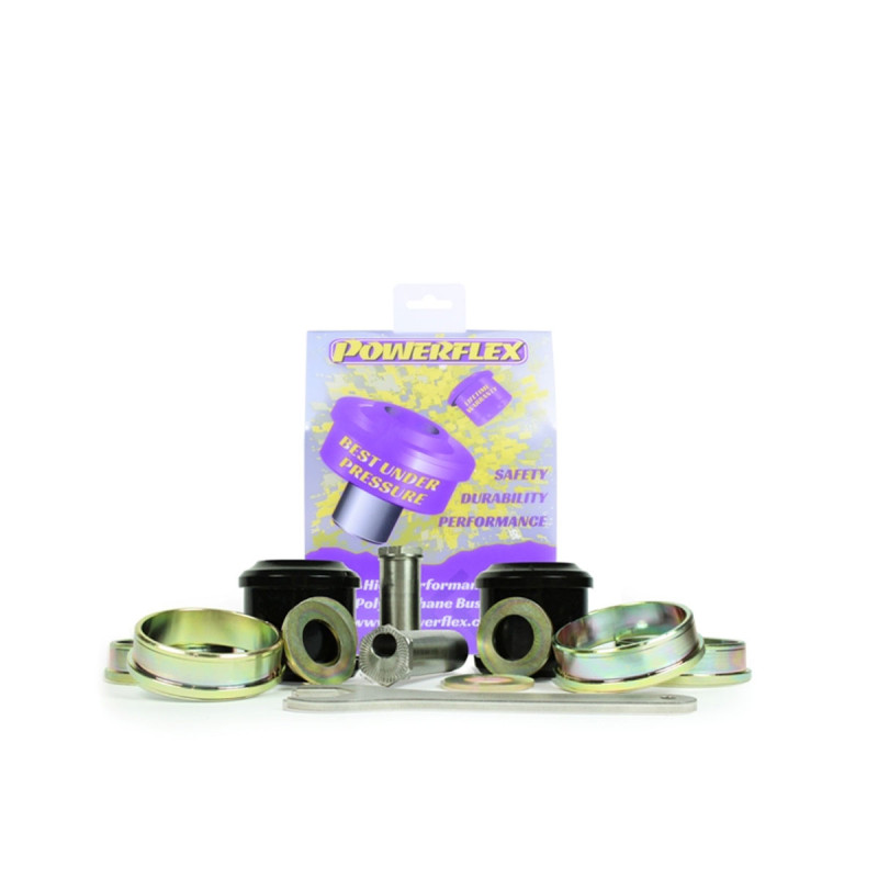 Silent bloc Powerflex Road Adjustable voorste trekstangen BMW E90 (2 stuks) - PF-F5401G-2 - PFF5-401G - 5055676556882