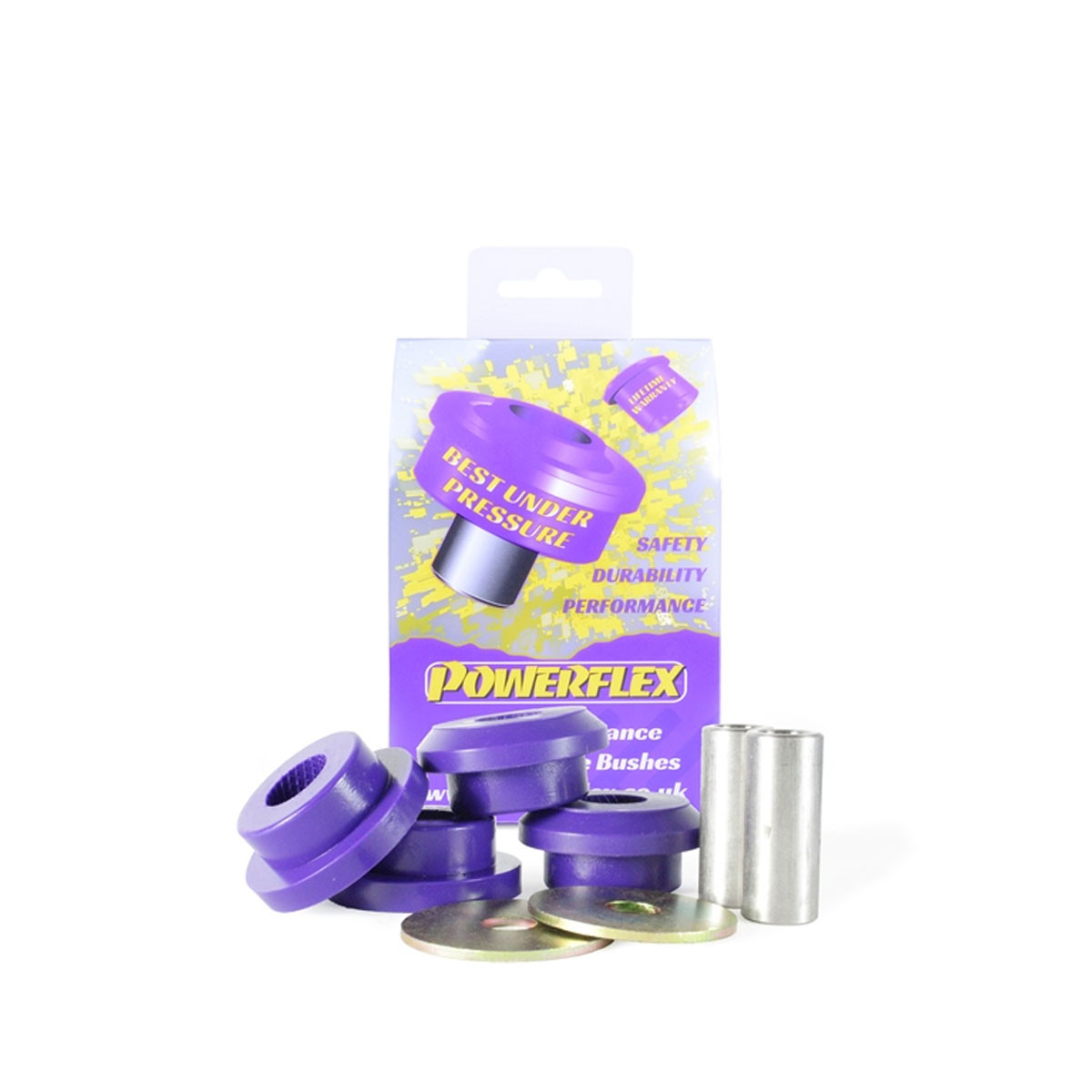 Silentbloc Powerflex Road pentru cadru motor, 10 mm, Audi 80/90 (1983-1992) (2 bucăți) - PF-F312010-2 - PFF3-120-10 - 5055676531131