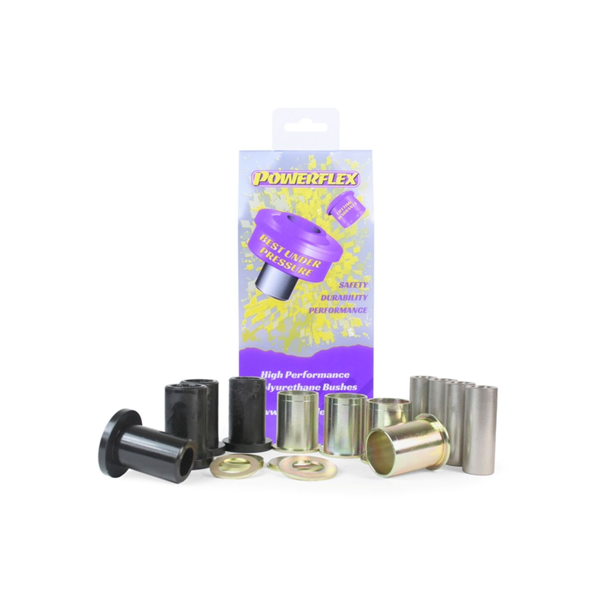 Powerflex Road front lower wishbone bush Maserati 4200GT 2001-2007 (4 parts) - PF-17402-4 - PF17-402 - 5055676554260