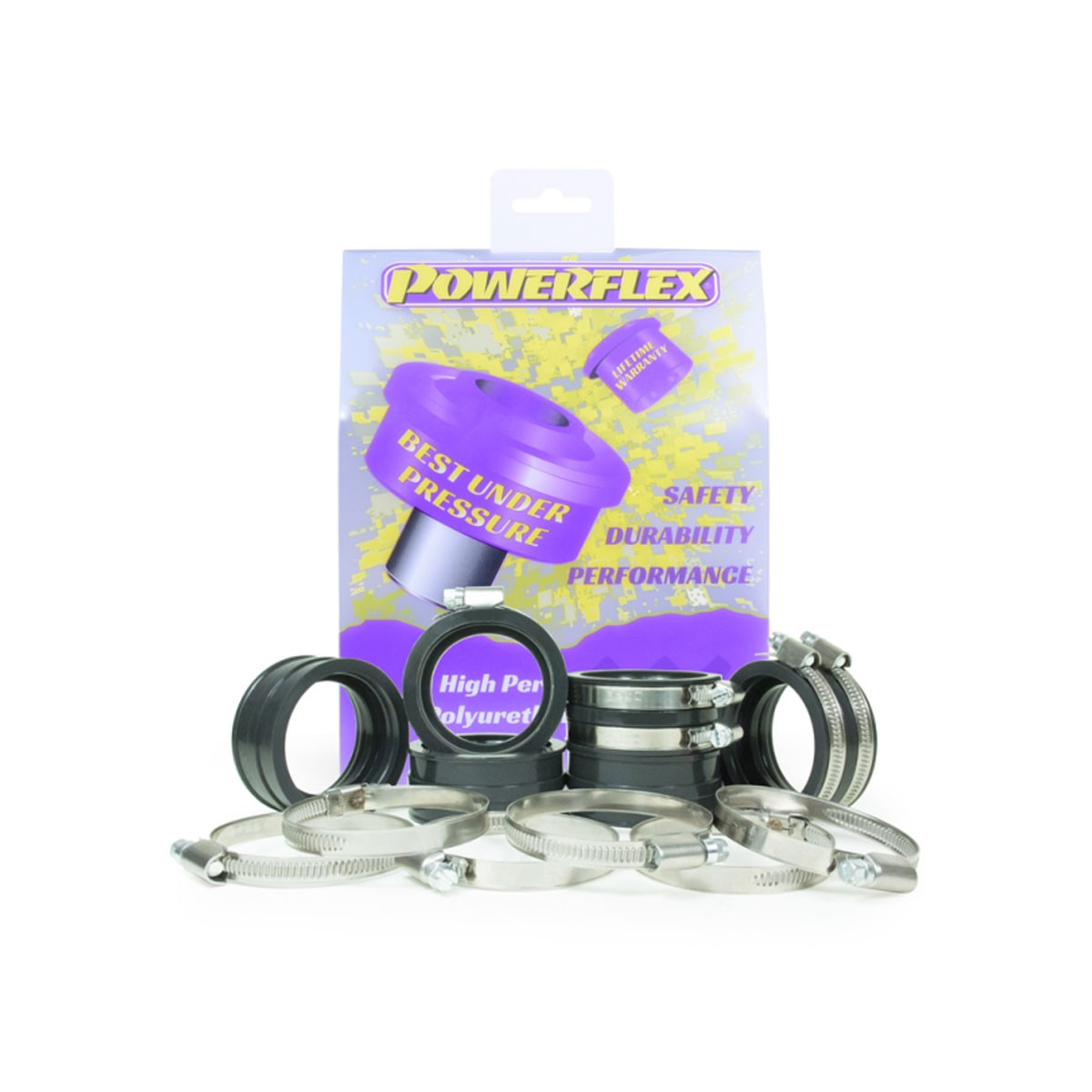 Silent bloc Powerflex kit manchons admission moteur (x6) Porsche 996/997 GT3 - PF-R57526K - PFR57-526K - 5055676564207