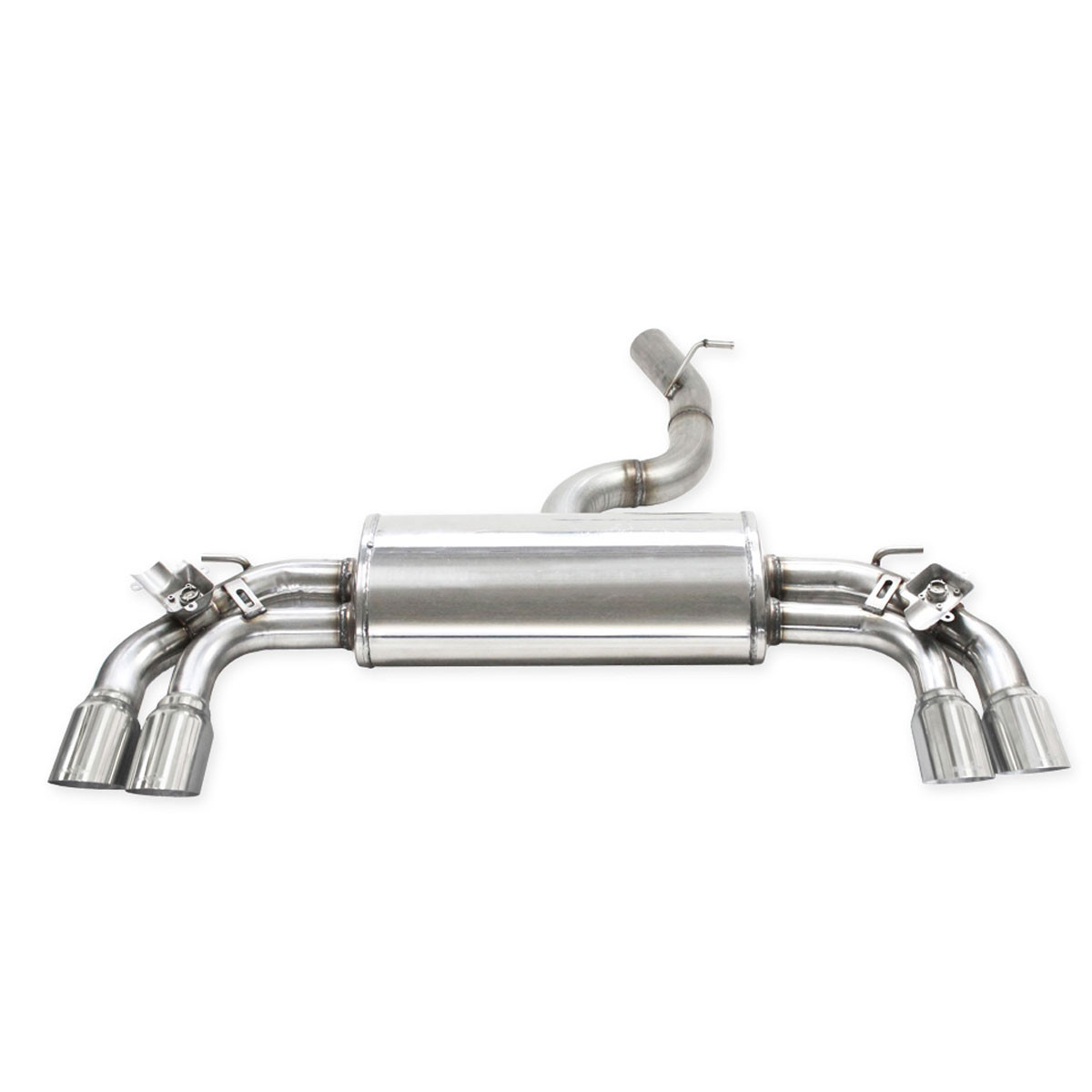 Terminal inox à valve pour AUDI S3 8V 2.0 TFSI 300cv 2013- - IC-VALVS303 - VALV.S3.03 - 3661768562796