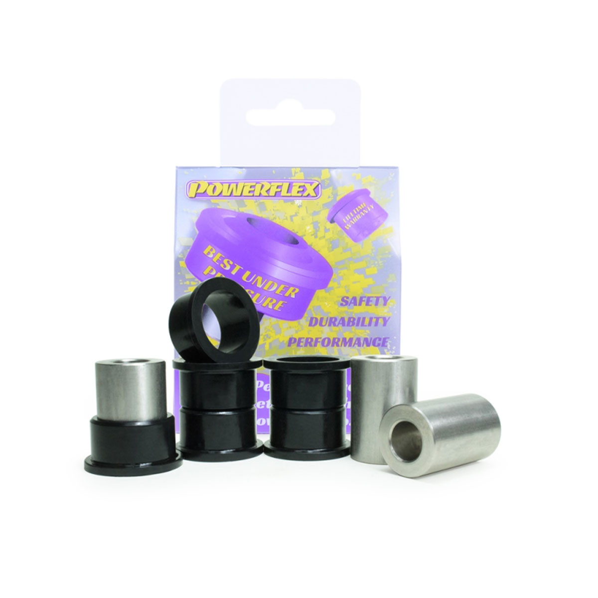 Silent bloc Powerflex Road montage de la crémaillère de direction Ford Fiesta Mk7/8 (3 pièces) - PF-F191509-3 - PFF19-1509 - 5055676564146