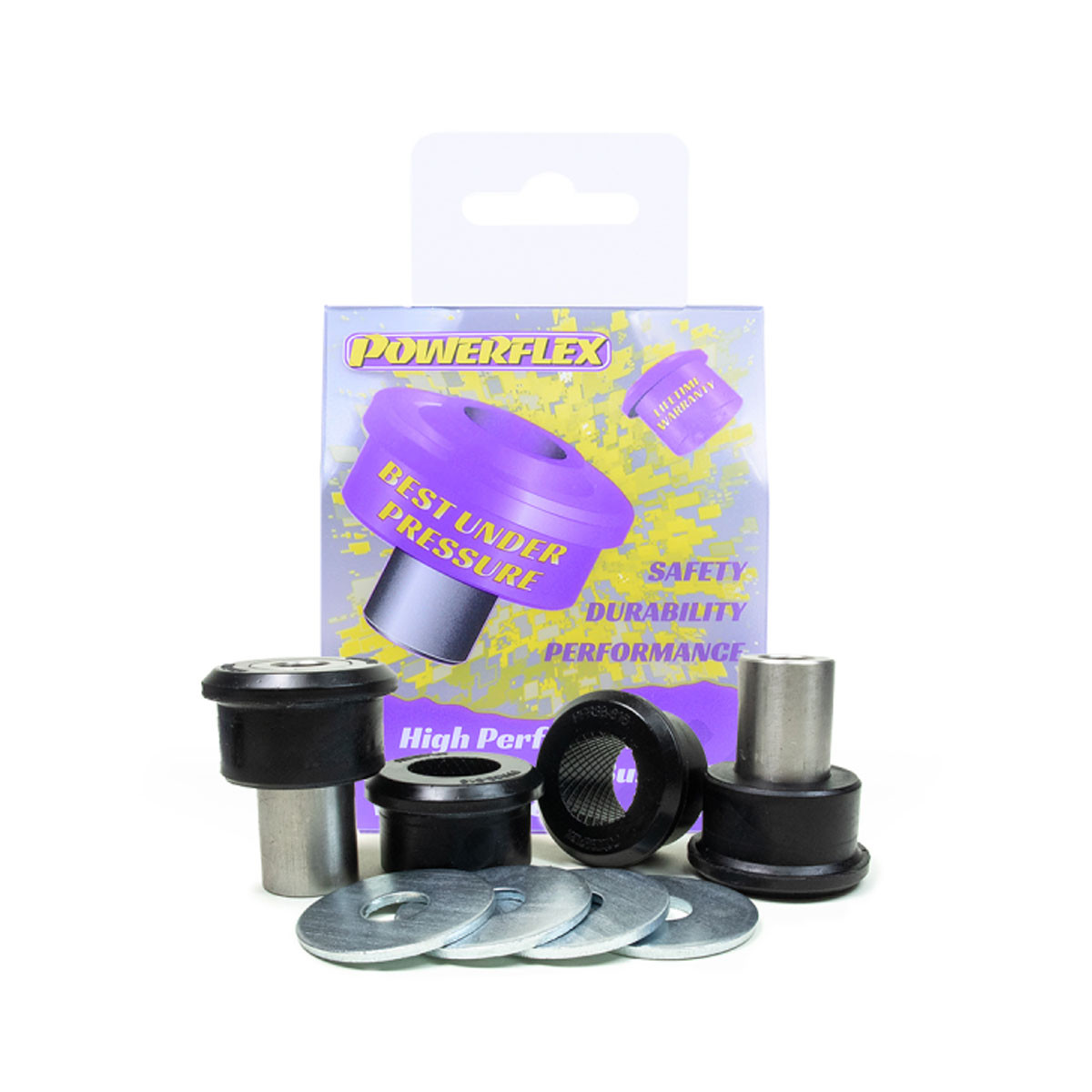 Silent bloc Powerflex Road bras latéral supérieur arrière Mazda MX5 (2 pièces) - PF-R36618-2 - PFR36-618 - 5055676564818