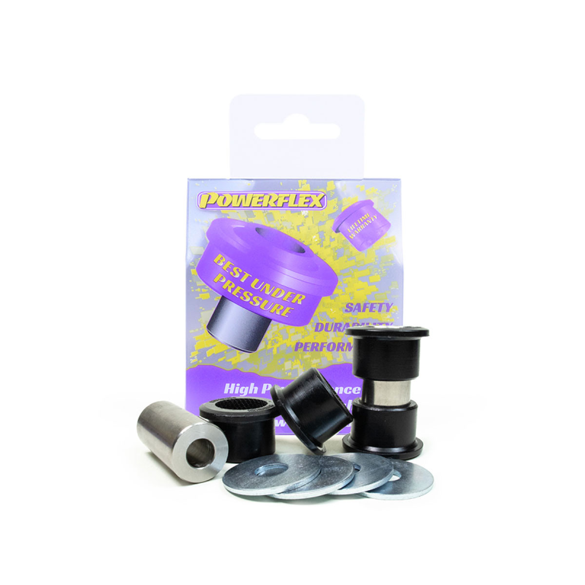 Silentbloc Powerflex Road – garnitură interioară pentru brațul de legătură inferior spate Mazda MX5 (2 bucăți) - PF-R36620-2 - PFR36-620 - 5055676564832