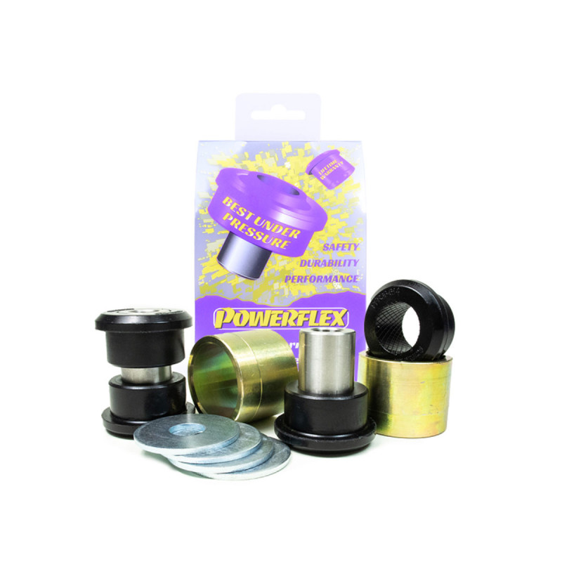 Silent bloc Powerflex Road lager achter aansluiting op Mazda MX5 achterste bovenarm (2 stuks) - PF-R36614-2 - PFR36-614 - 5055676564771