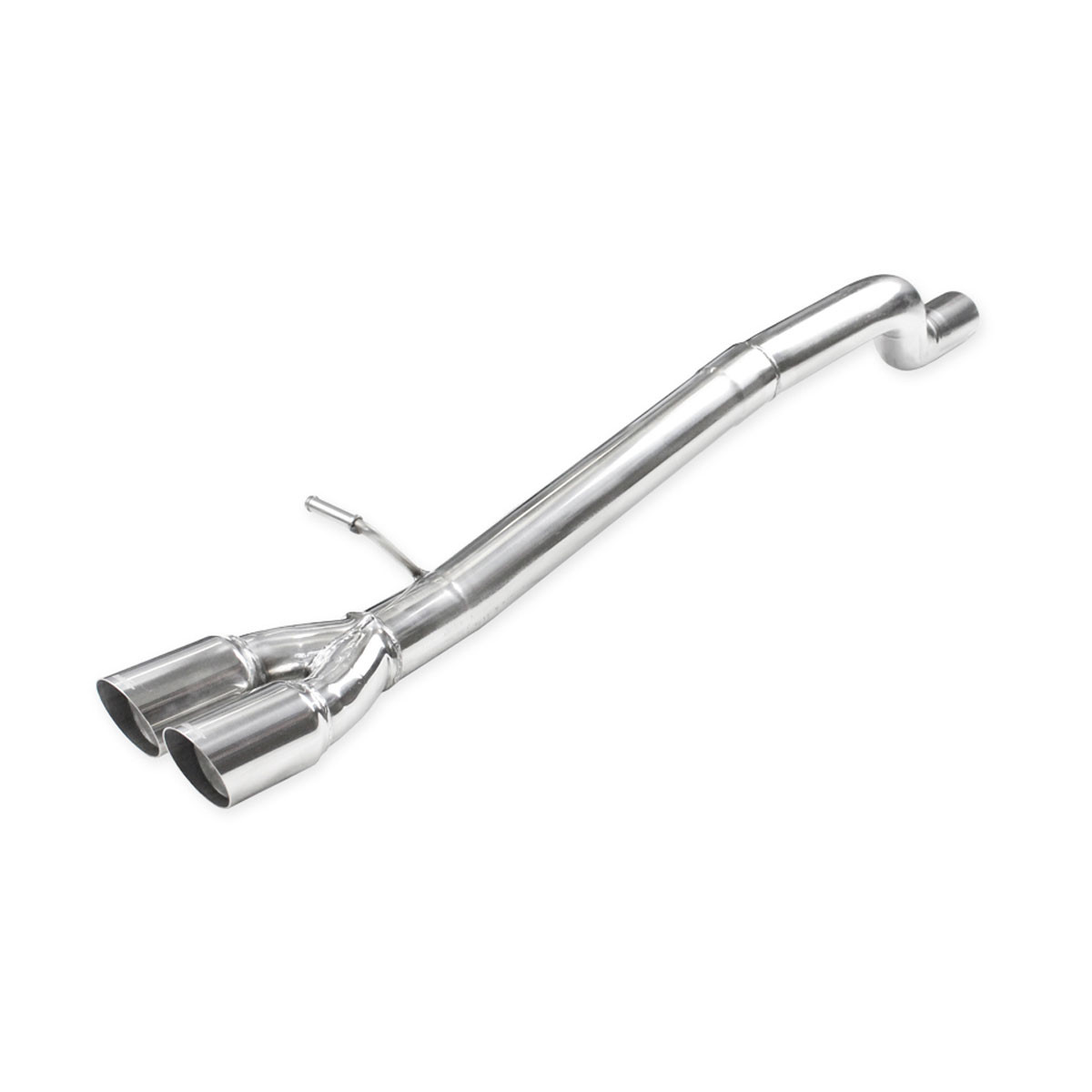 Inoxcar 2x70 Racing rear exhaust without muffler Skoda Fabia IV (PJ) Monte Carlo 1,5 TSI 2022 on - IC-SKFA08RA - SKFA.08.RA - 3666618637914