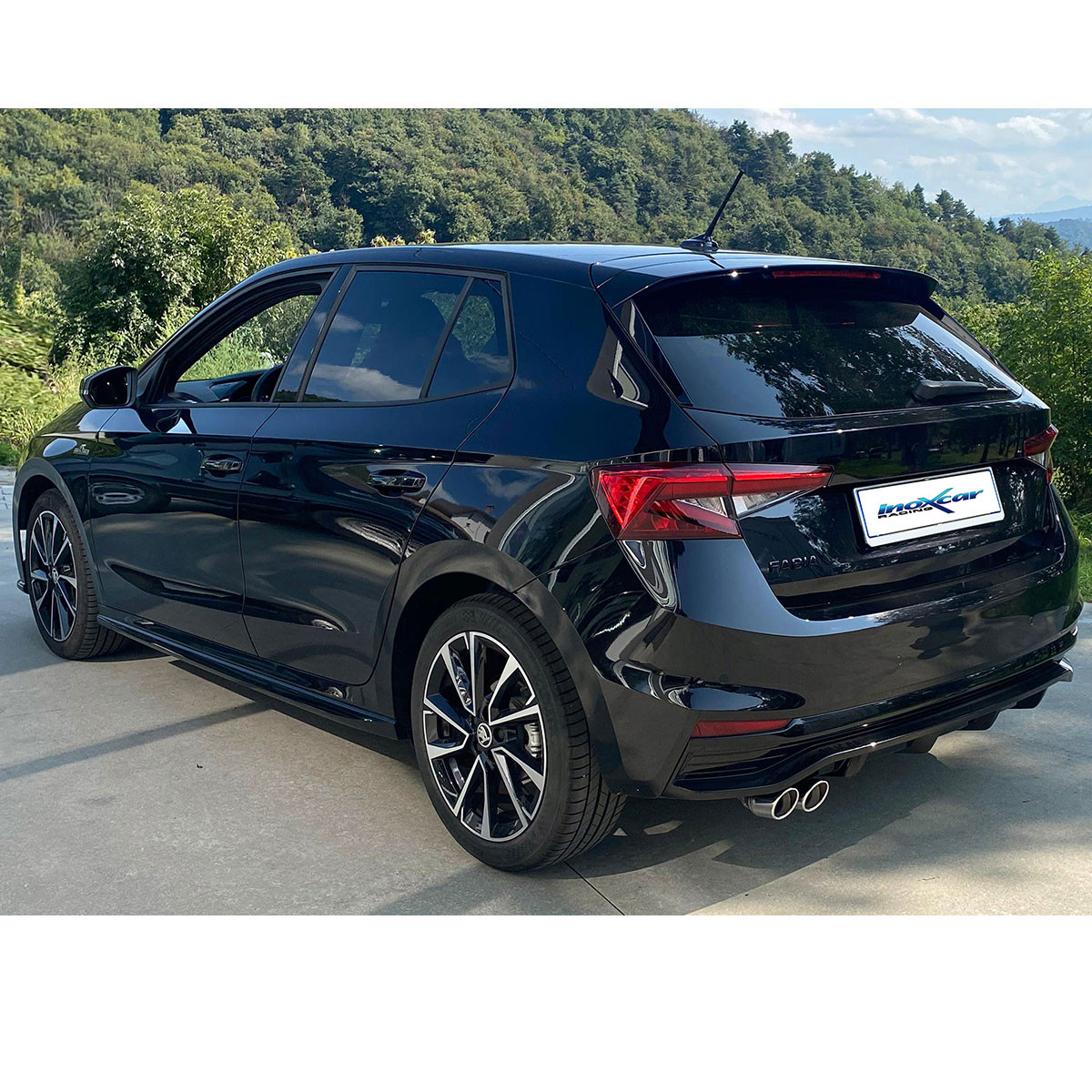 Achterdemper + Inoxcar-klep Skoda Fabia IV (PJ) Monte Carlo 1.5 TSI na 2022 - IC-VALVFABIA01 - VALV.FABIA.01 - 3666618638010