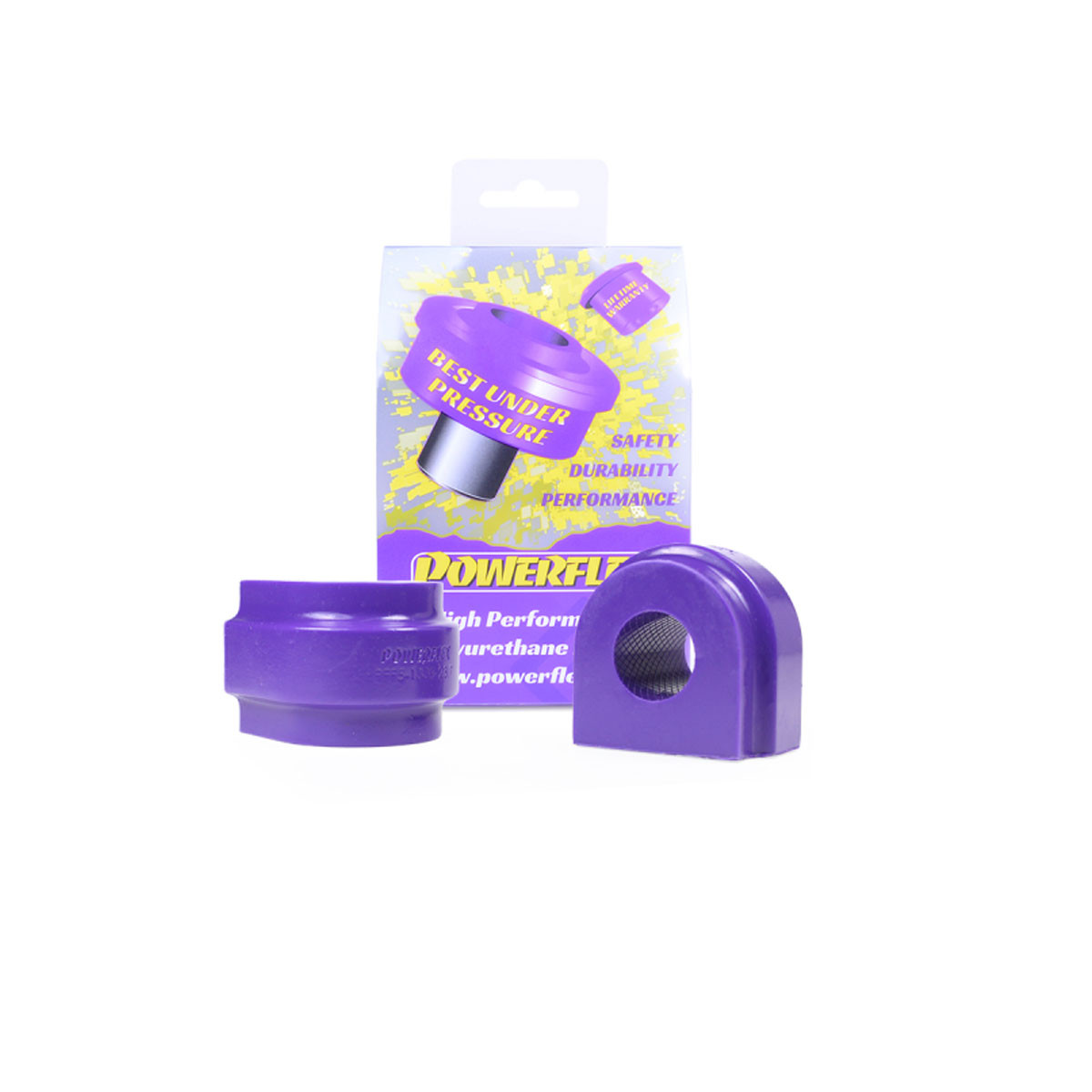 Boccola Powerflex Road barra anti-rolloi anteriore 23.7mm Mini F55 / F56 Gen 3 dopo 2014 (2 pezzi) - PF-F51303237-2 - PFF5-1303-23.7 - 5055676551603