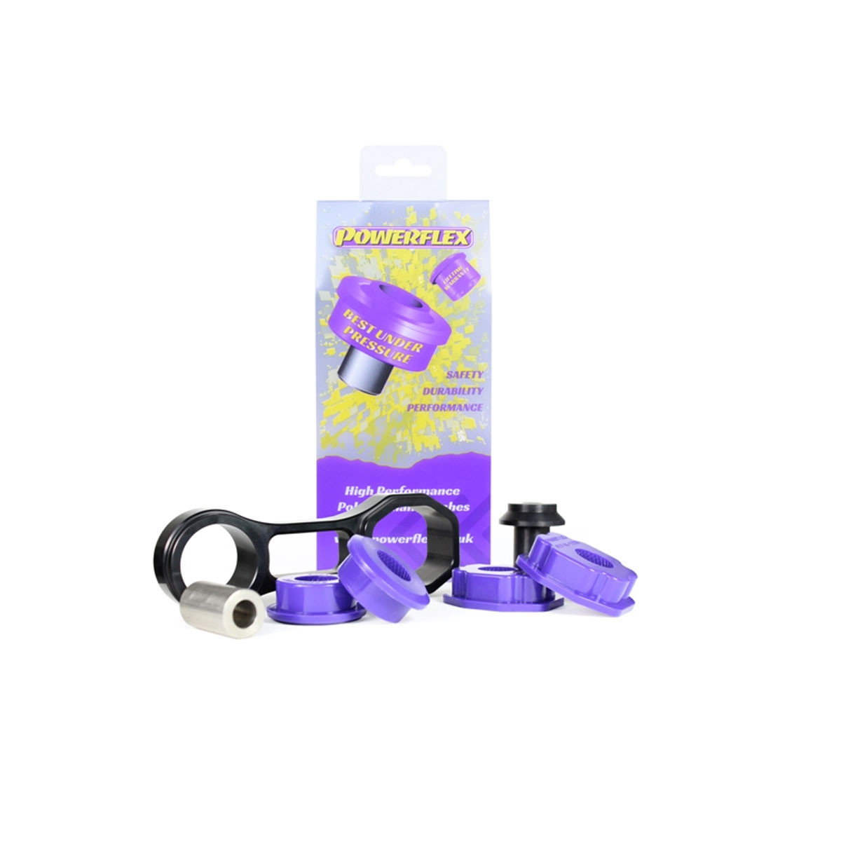 Powerflex Road lower torque mount (Fast road/track) Fiat 500 1.2/1.4 except Abarth 2007 on (1 part) - PF-F16530P - PFF16-530P - 5055676550378