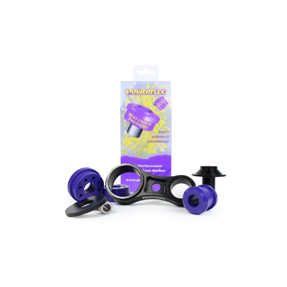 Boccola Powerflex Road supporto coppia inferiore (Strada veloce) Ford Fiesta Mk8.5 ST 200 dopo 2021 (1 pezzo) - PF-F192226 - PFF19-2226 - 5055676556554