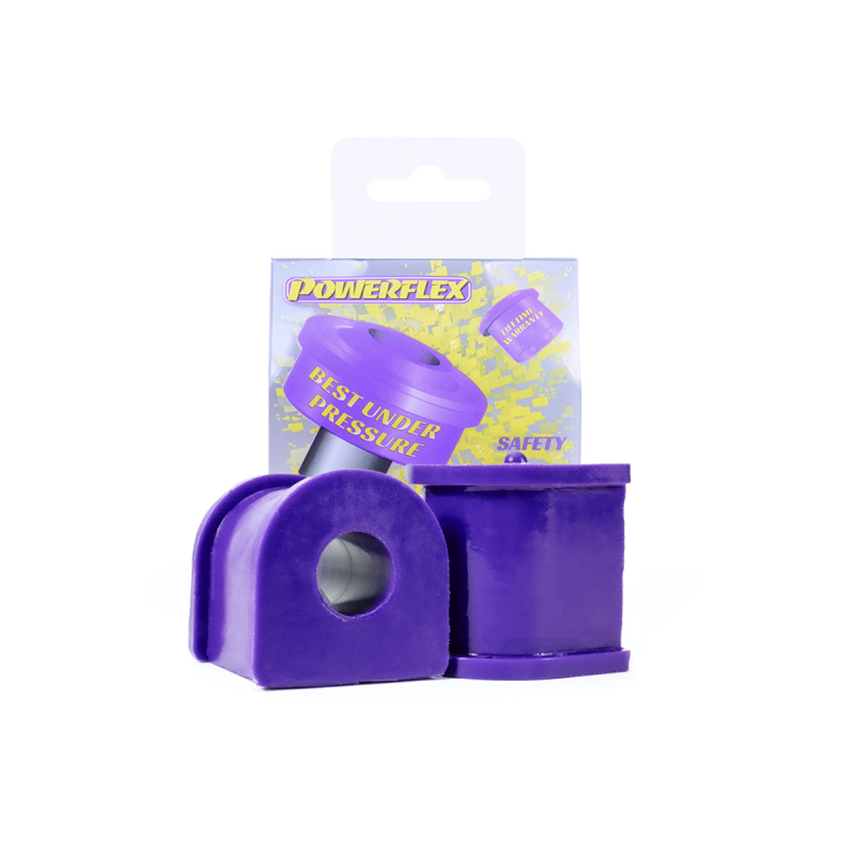 Silentbloc Powerflex Road pentru bară antiruliu spate de 17 mm, Opel Vectra B (2 bucăți) - PF-R6621017-2 - PFR66-210-17 - 5055676507761