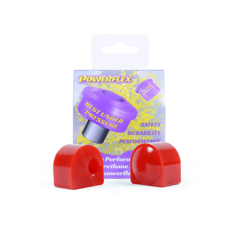 Silent bloc Powerflex Road bevestigingskit voor onderste radiateur BMW E30 inclusief M3 (1982-1991) (1 stuk) - PF-F54652 - PFF5-4652 - 5055676558350