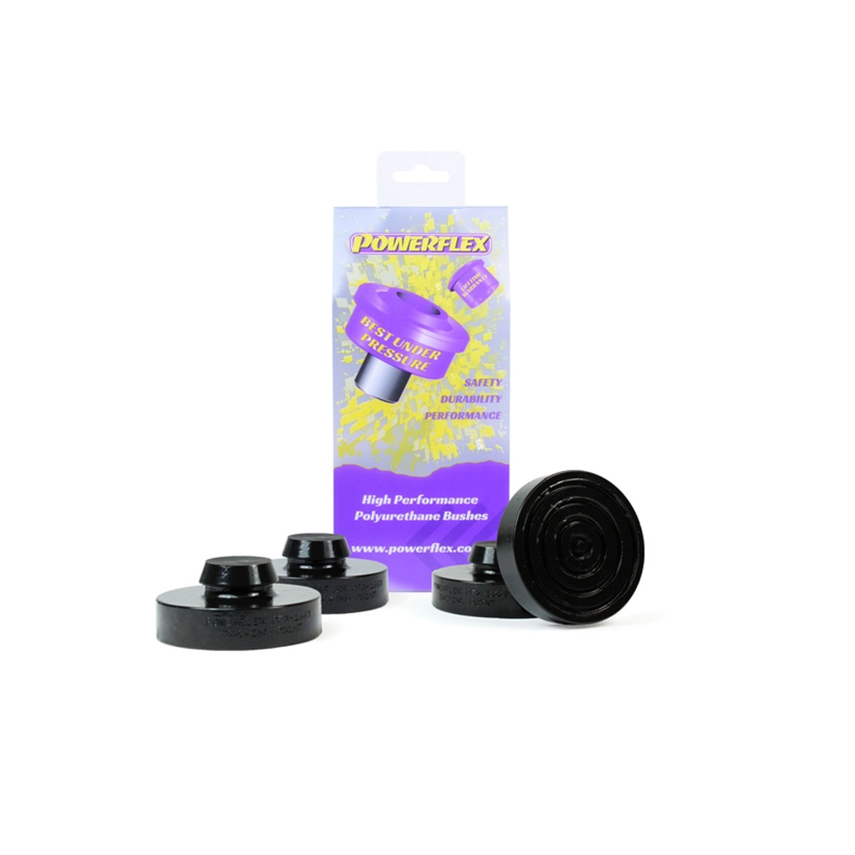 Powerflex Road jacking point insert kit of 4 VAG (1 part) - PF-31663K - PF3-1663K - 5055676554185
